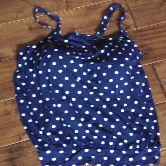 Lands' End Other - Lands end tankini polka dot spa swim pool lake beach festival travel vacay